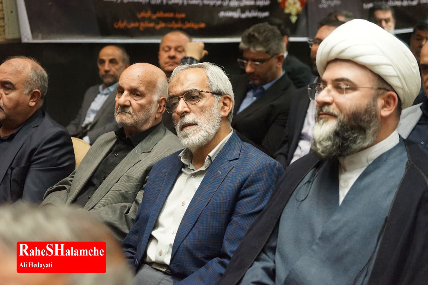 چه کسانی در مراسم ترحیم مادر حداد عادل بودند؟ +تصاویر — تصویر 61
