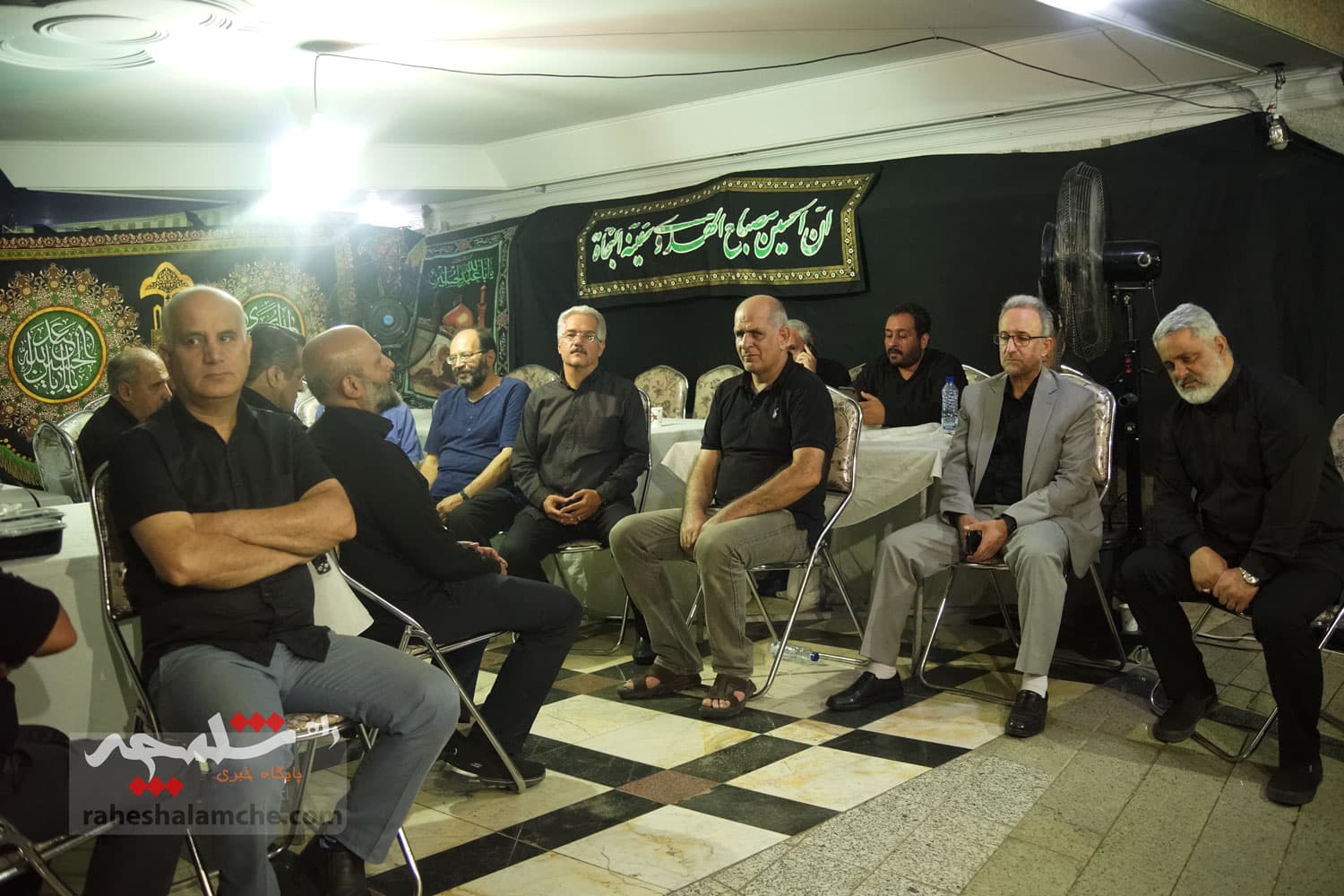 پخت آش نذری و روضه خانگی در شب 28 صفر +تصاویر — تصویر 38