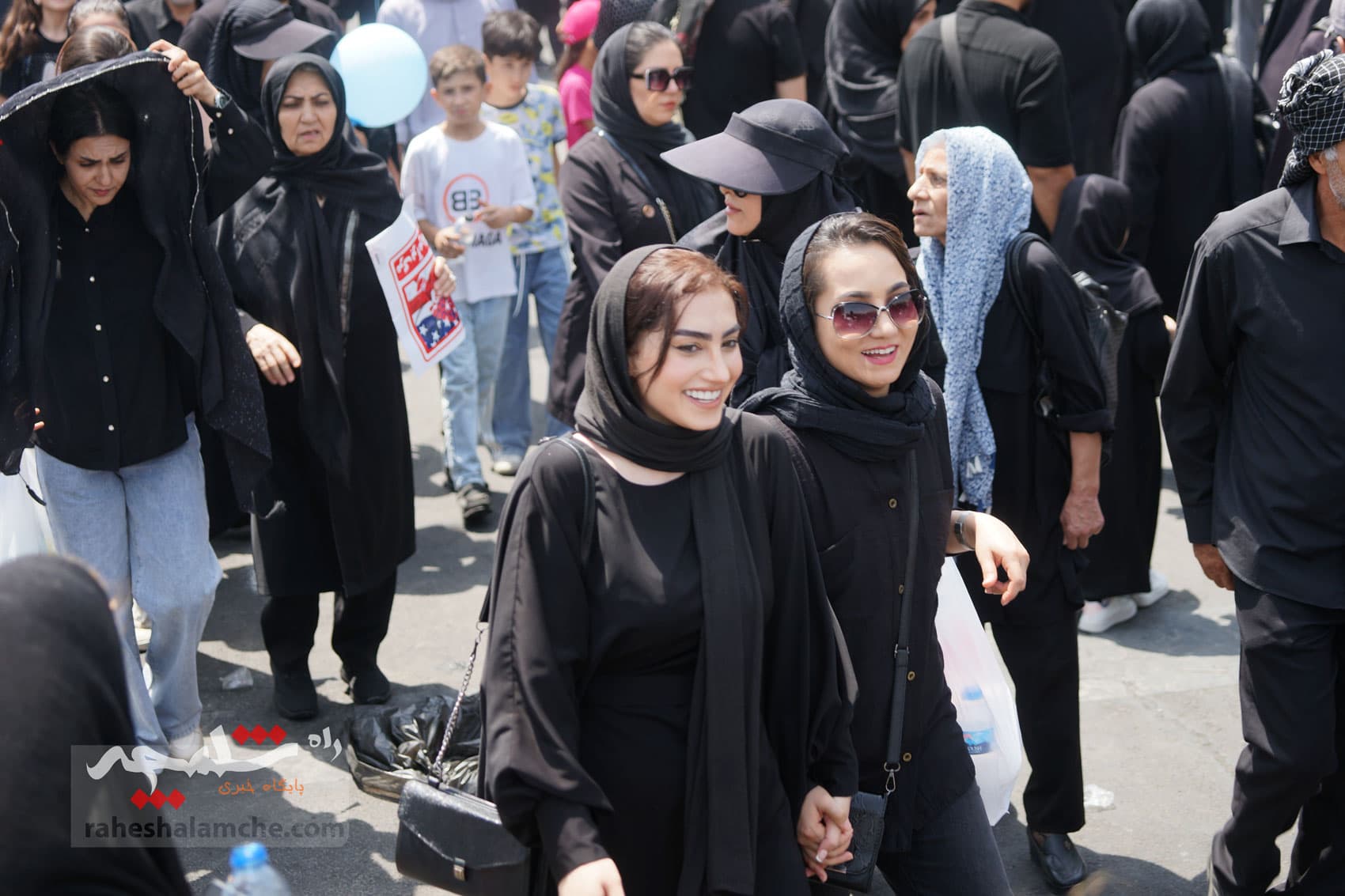 جاماندگان پیاده اربعین حسینی در تهران +تصاویر — تصویر 43