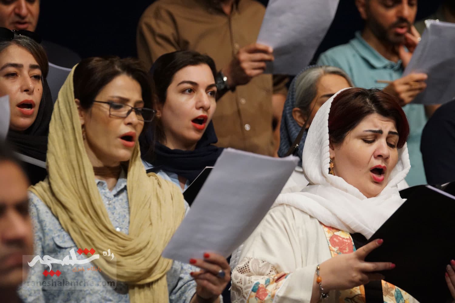 تمرین ارکستر سمفونیک در تالار وحدت تهران +تصاویر — تصویر 3