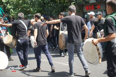عزاداری خاص در تهران +تصاویر — تصویر 3