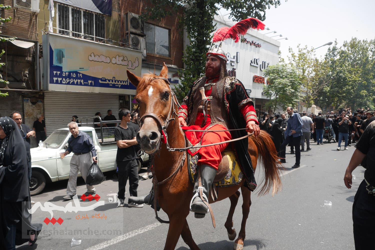 دسته عزادارای خاص در تهران +تصاویر — تصویر 56
