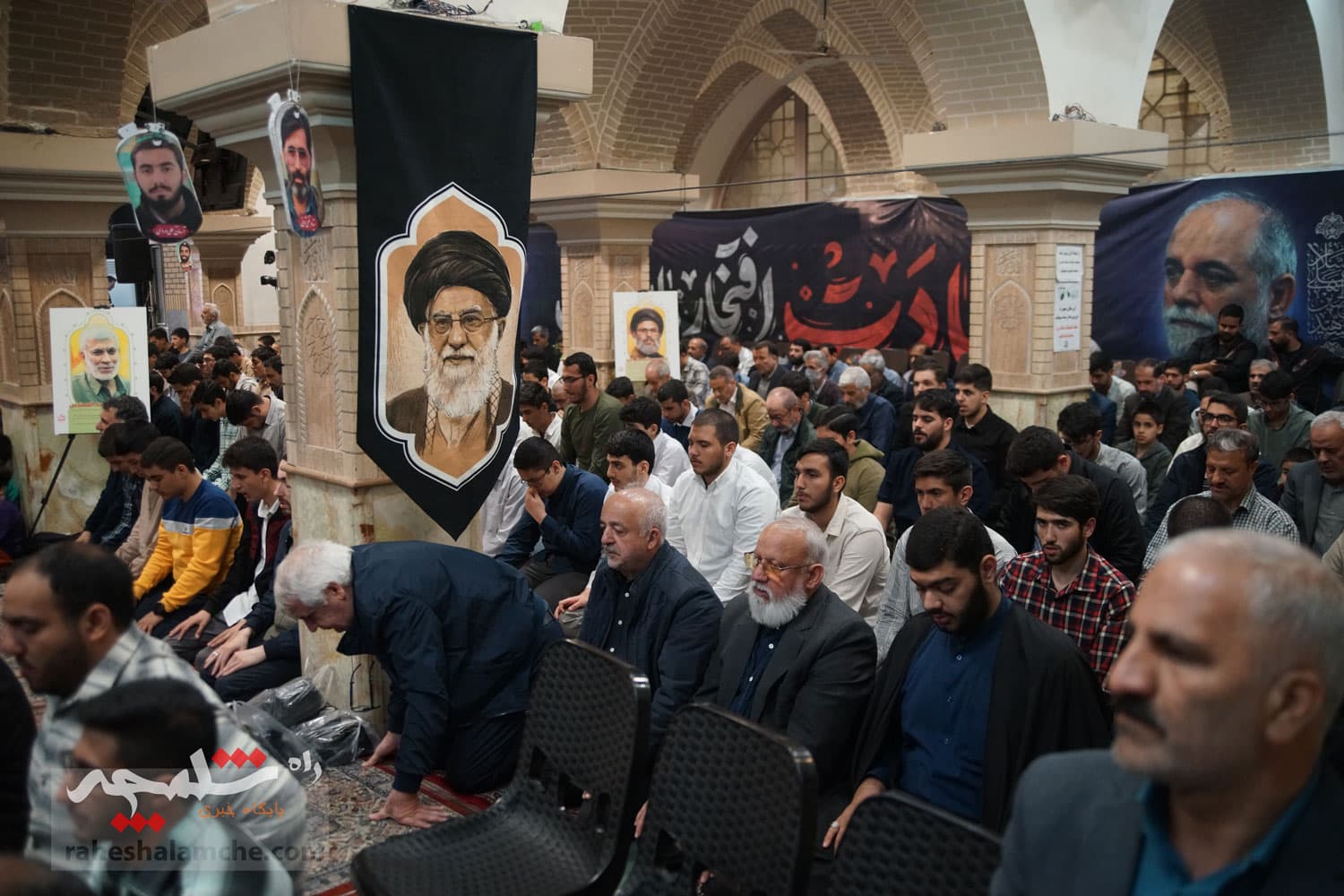 مراسم چهلمین روز شهادت سردار عبداللهی برگزار شد +تصاویر — تصویر 13