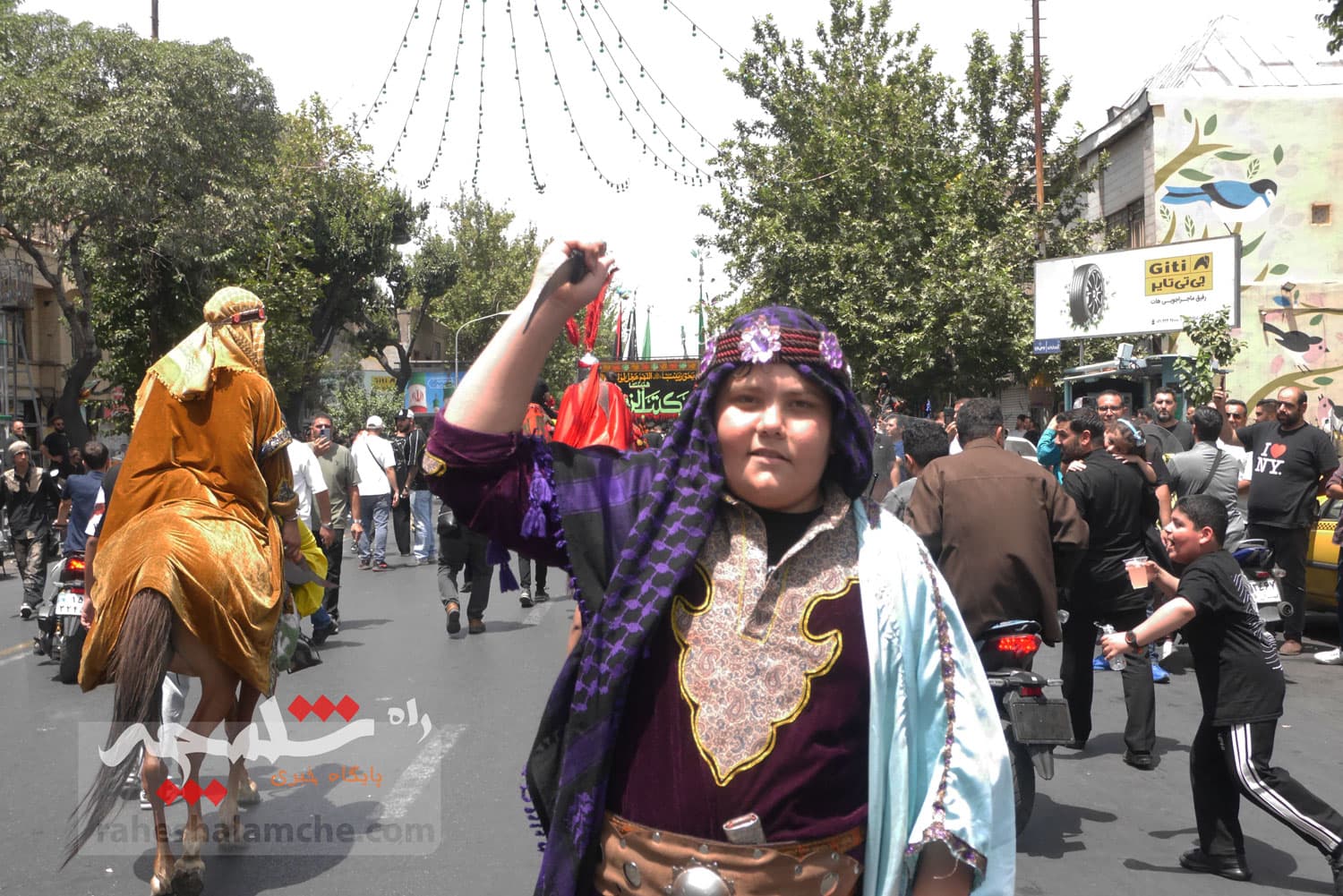 دسته عزادارای خاص در تهران +تصاویر — تصویر 32