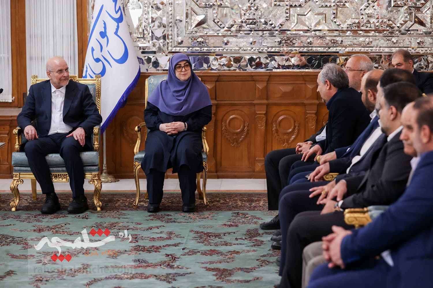 دیدار نوروزی قالیباف با مسئولان نظام +تصاویر — تصویر 10