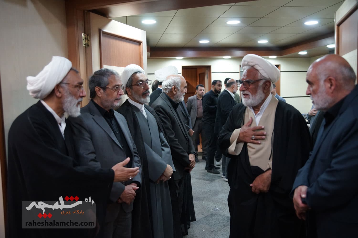گزارش تصویری اختصاصی راه شلمچه از مراسم ختم حاج حبیبالله پورمحمدی — تصویر 13