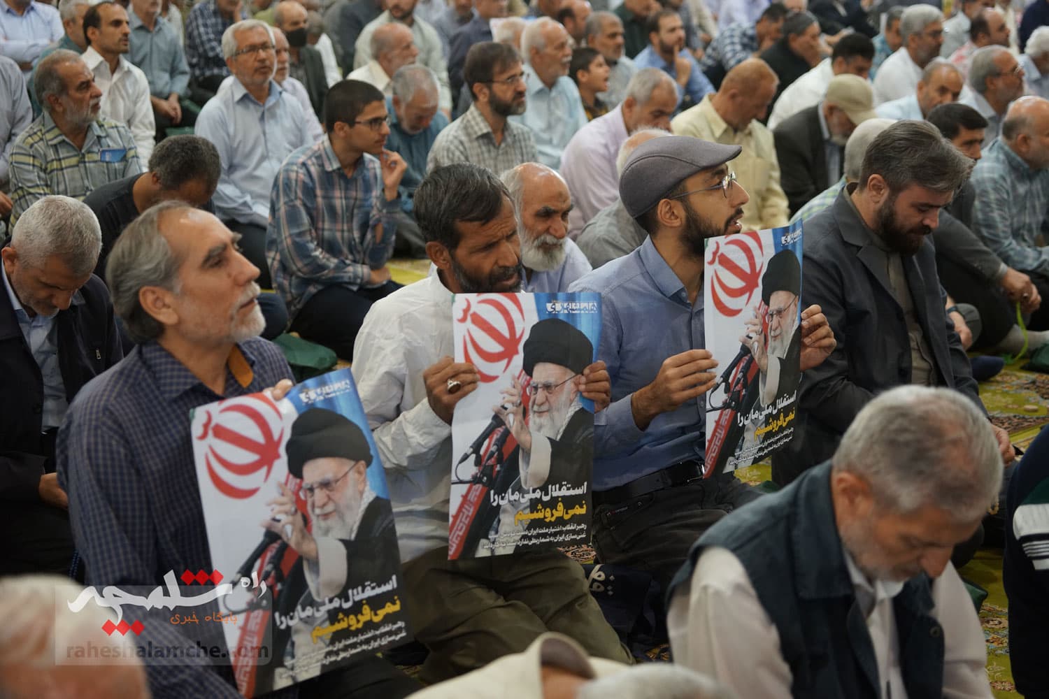 نماز عید قربان در دانشگاه تهران برگزار شد +تصاویر — تصویر 81