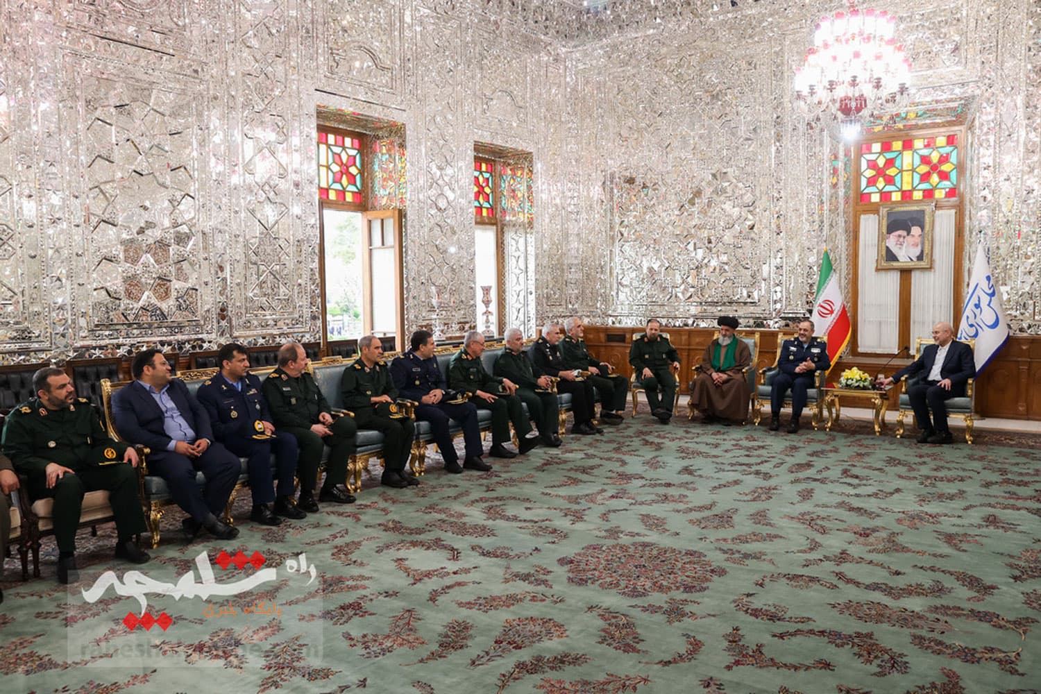 دیدار نوروزی قالیباف با مسئولان نظام +تصاویر — تصویر 39