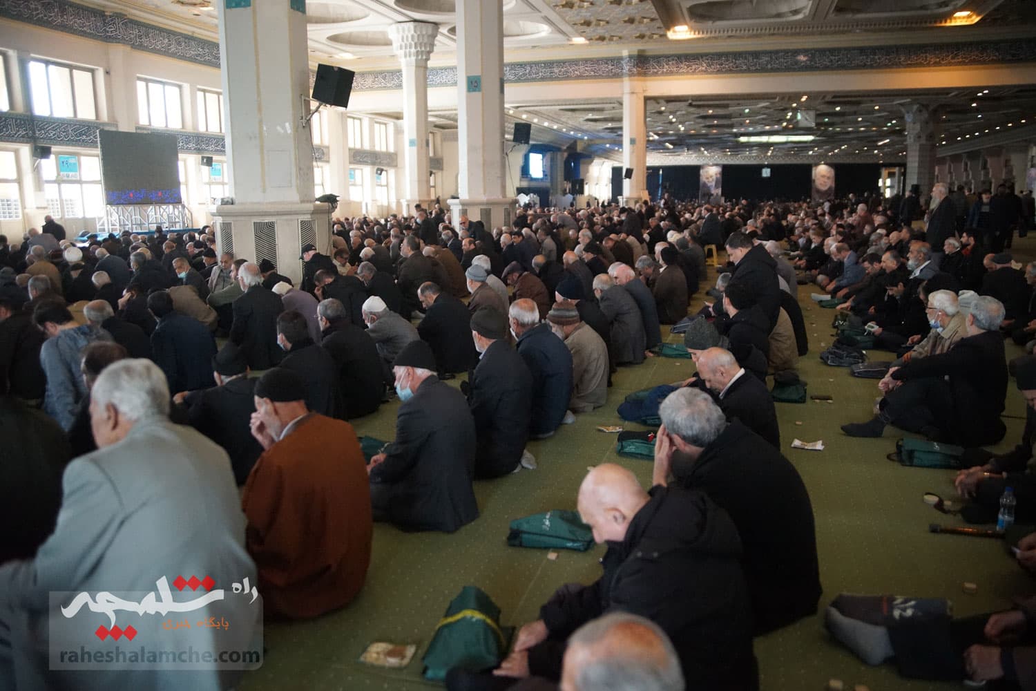 نماز جمعه این هفته تهران برگزار شد +تصاویر — تصویر 28
