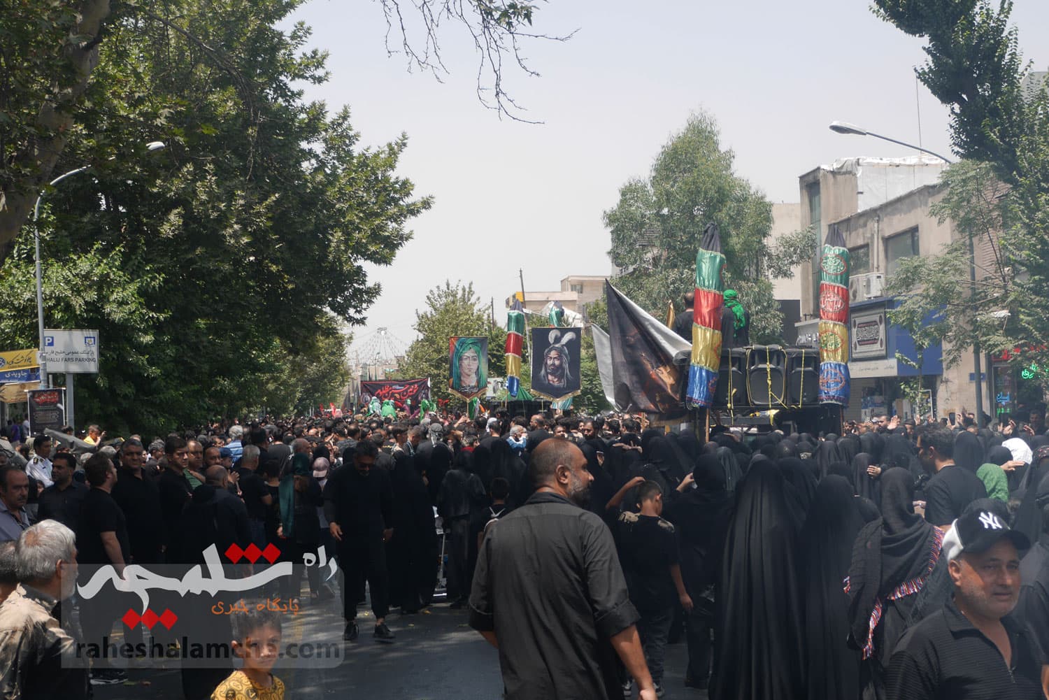 دسته عزادارای خاص در تهران +تصاویر — تصویر 66