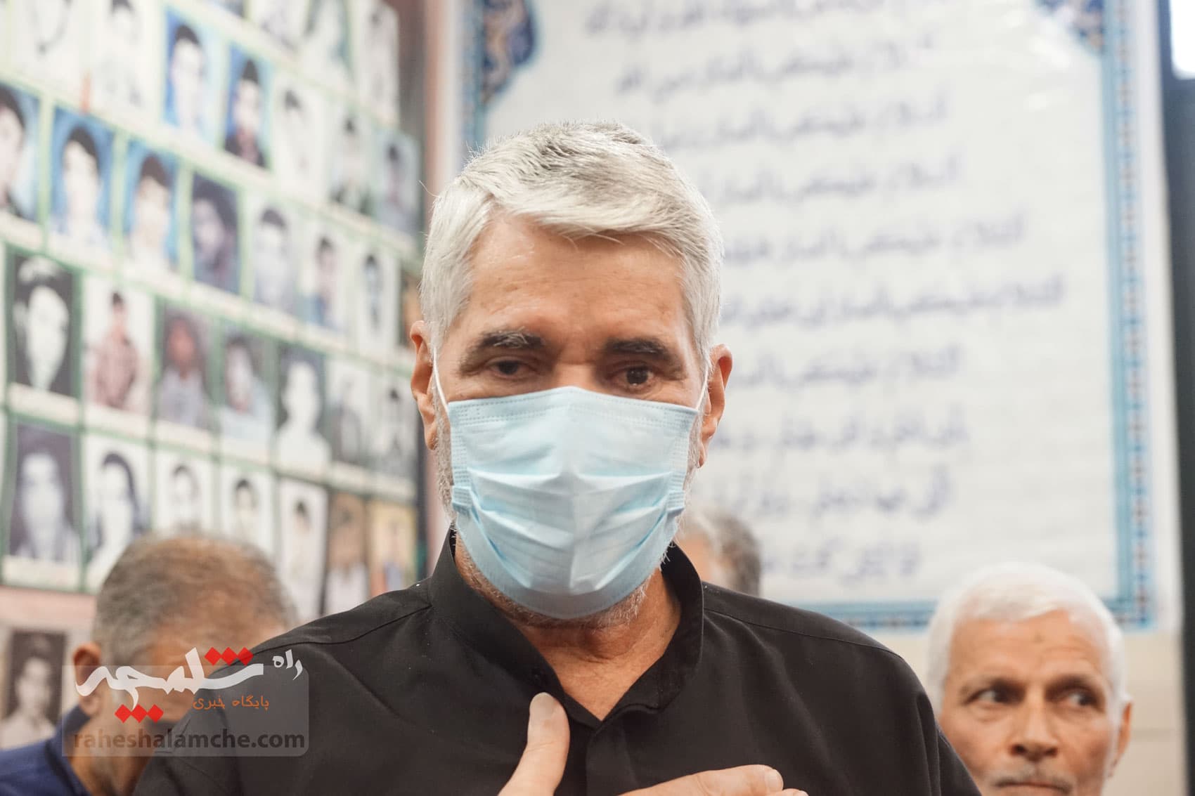 مراسم چهلمین روز شهادت سپهبد غلامعلی رشید برگزار شد +تصاویر — تصویر 56