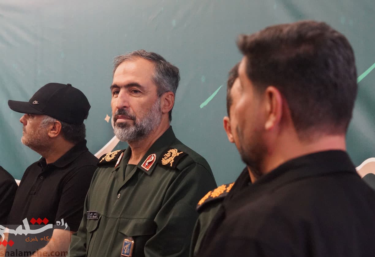 در مراسم اربعین سردار شهید سلامی چه کسانی بودند؟ +تصاویر — تصویر 5