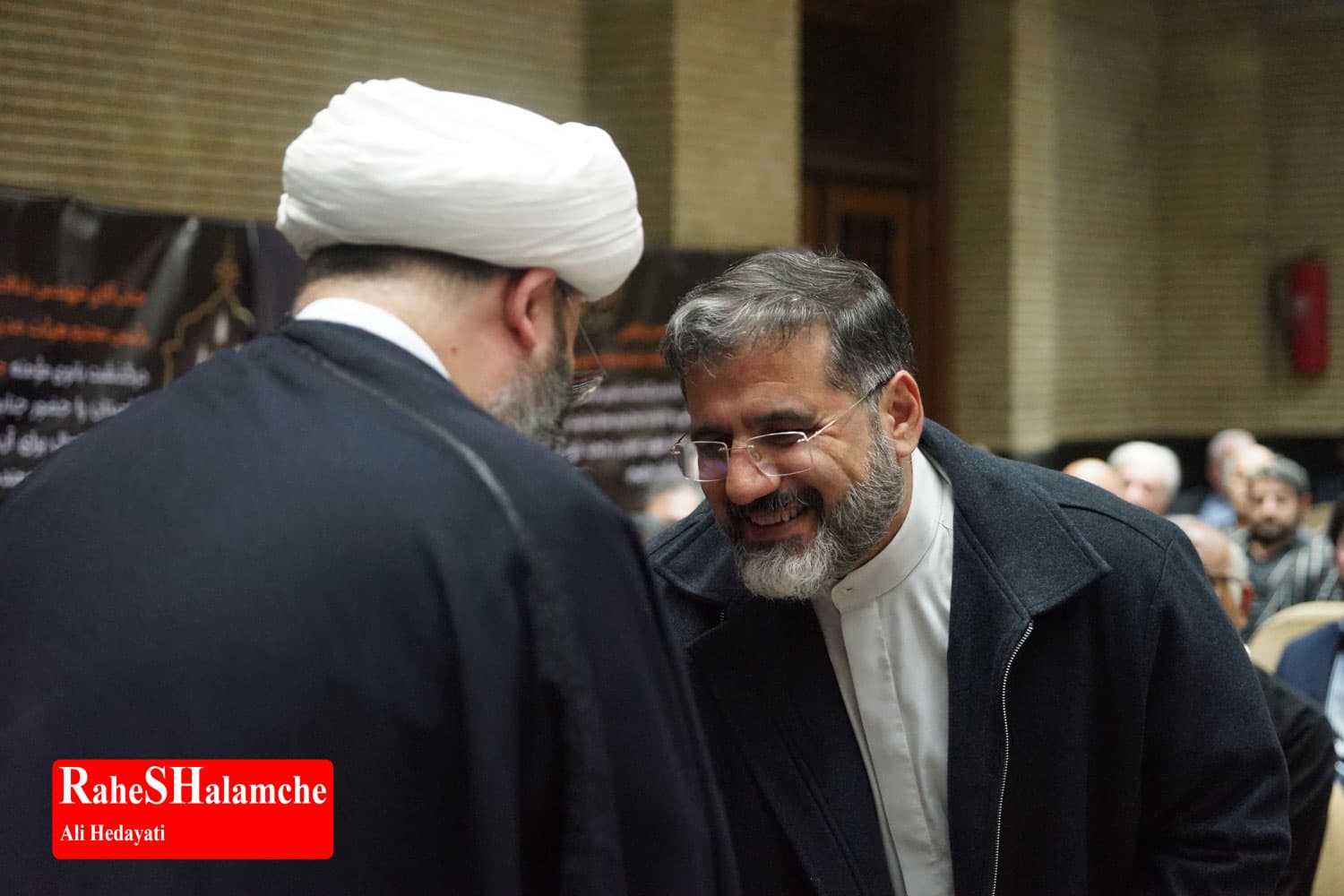 چه کسانی در مراسم ترحیم مادر حداد عادل بودند؟ +تصاویر — تصویر 60