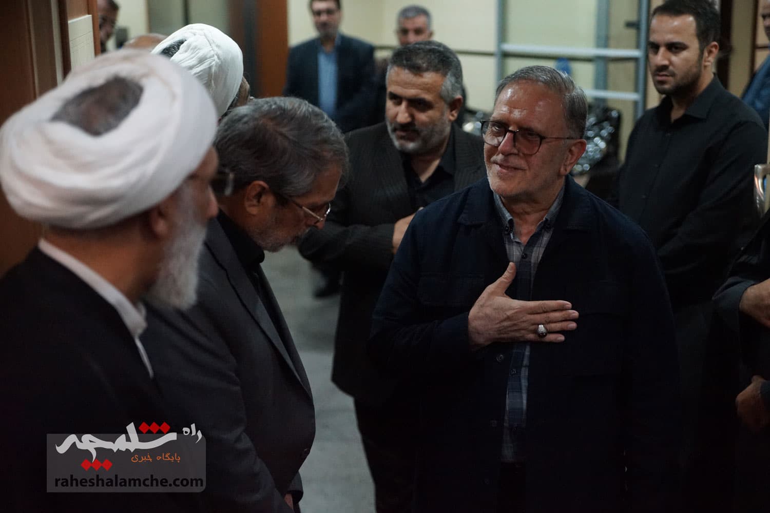 گزارش تصویری اختصاصی راه شلمچه از مراسم ختم حاج حبیبالله پورمحمدی — تصویر 60