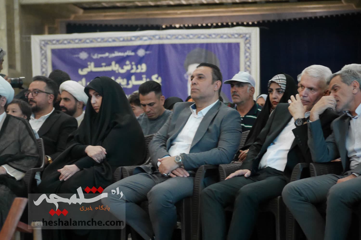 گزارش تصویری از مراسم نکوداشت روز ملی فرهنگ پهلوانی — تصویر 24