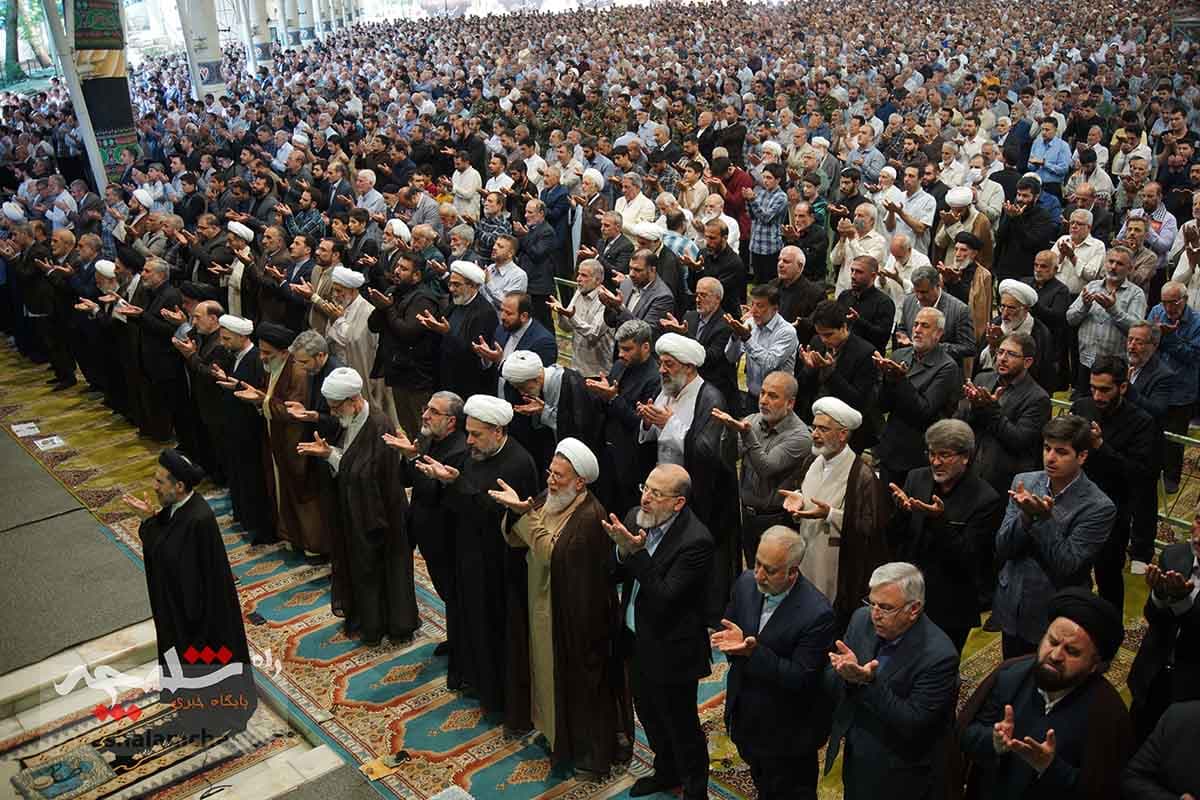 نماز جمعه این هفته تهران برگزار شد +تصاویر — تصویر 48