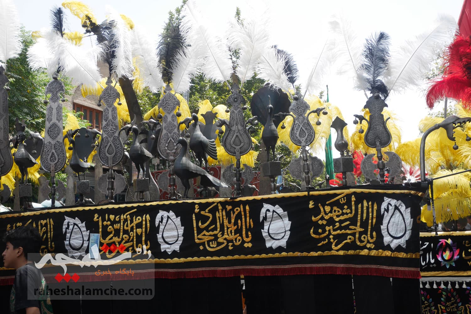دسته عزادارای خاص در تهران +تصاویر — تصویر 5