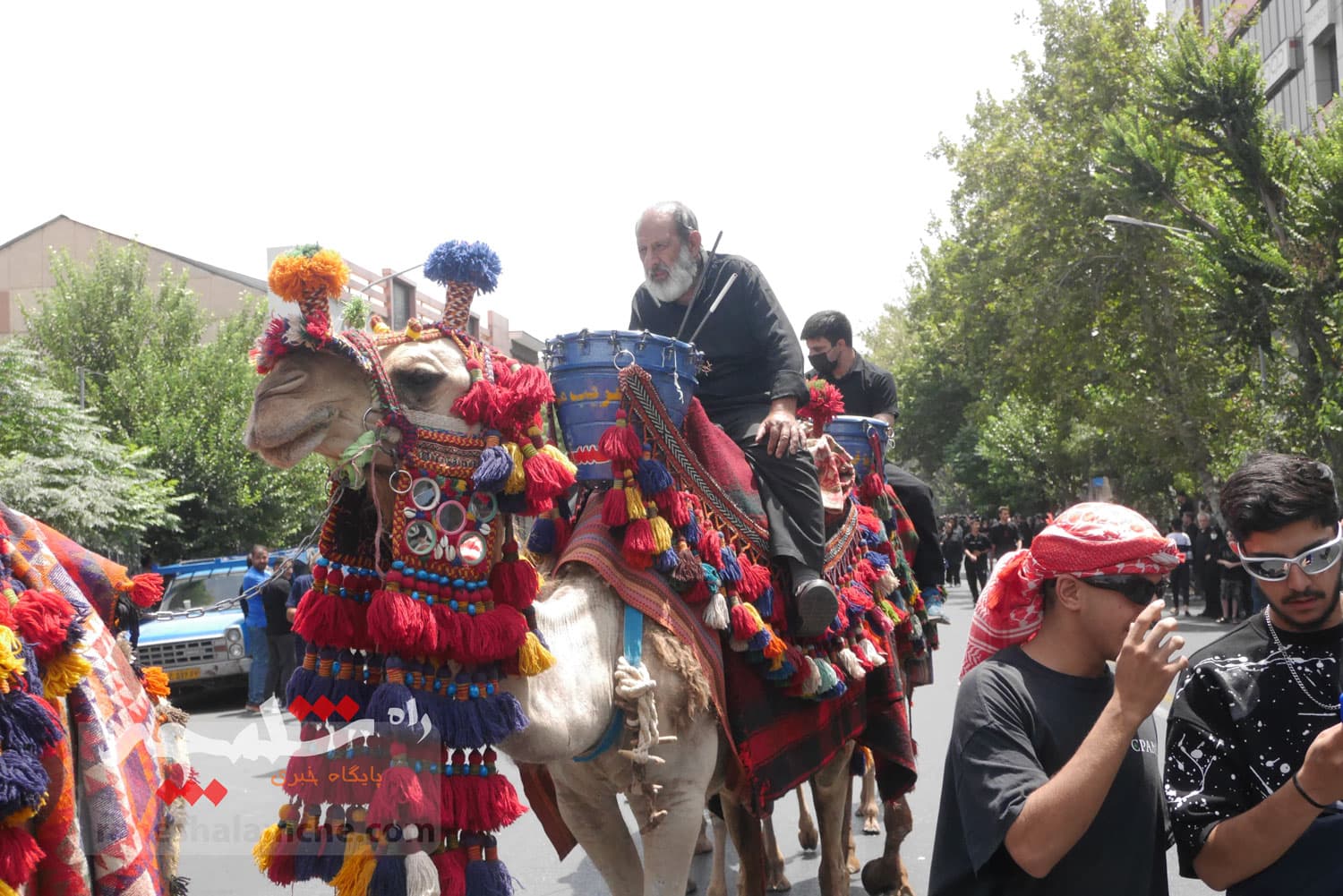 دسته عزادارای خاص در تهران +تصاویر — تصویر 29