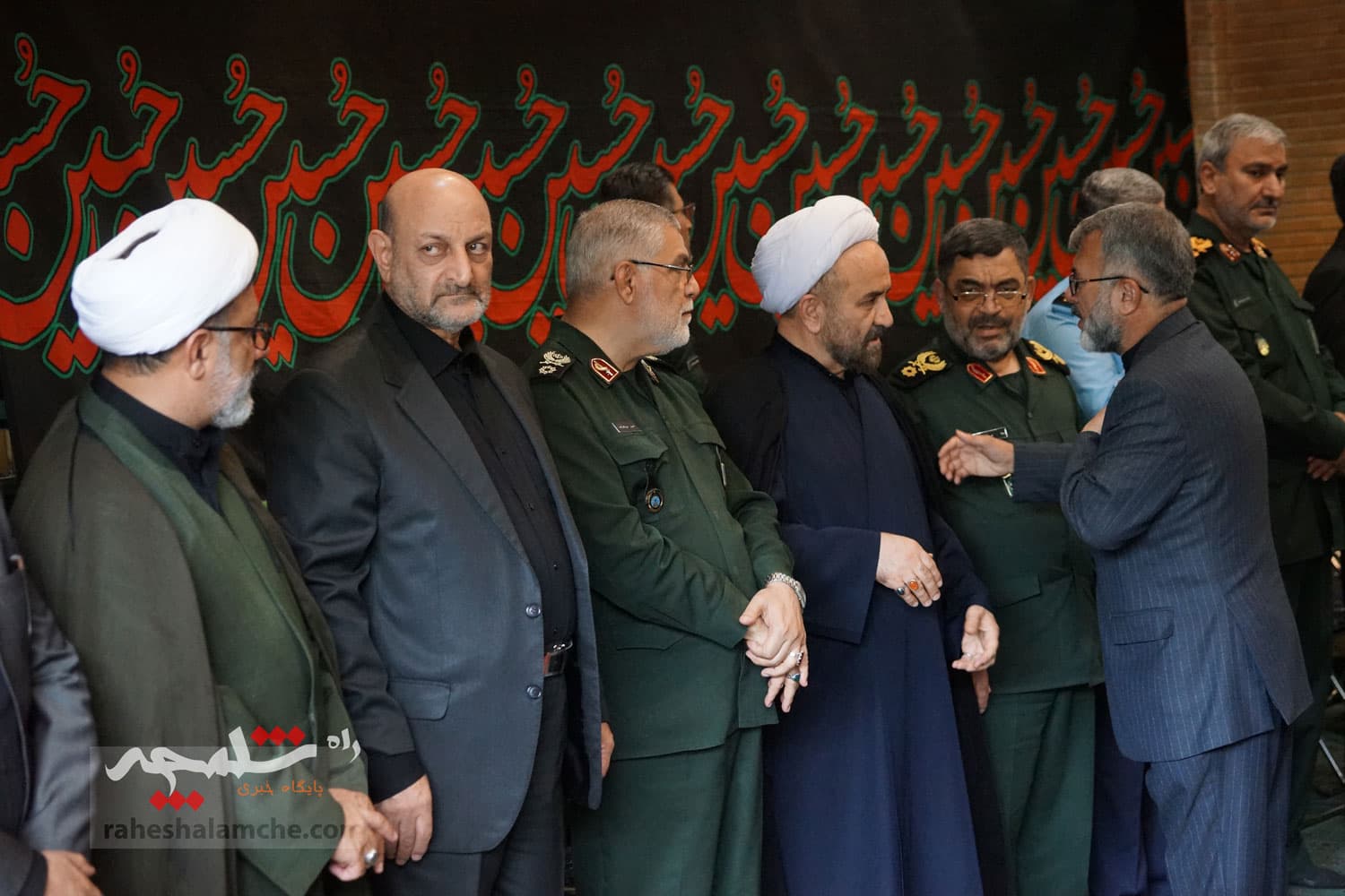 آئین گرامیداشت سرداران شهید محرابی و ربانی برگزار شد +تصاویر — تصویر 3
