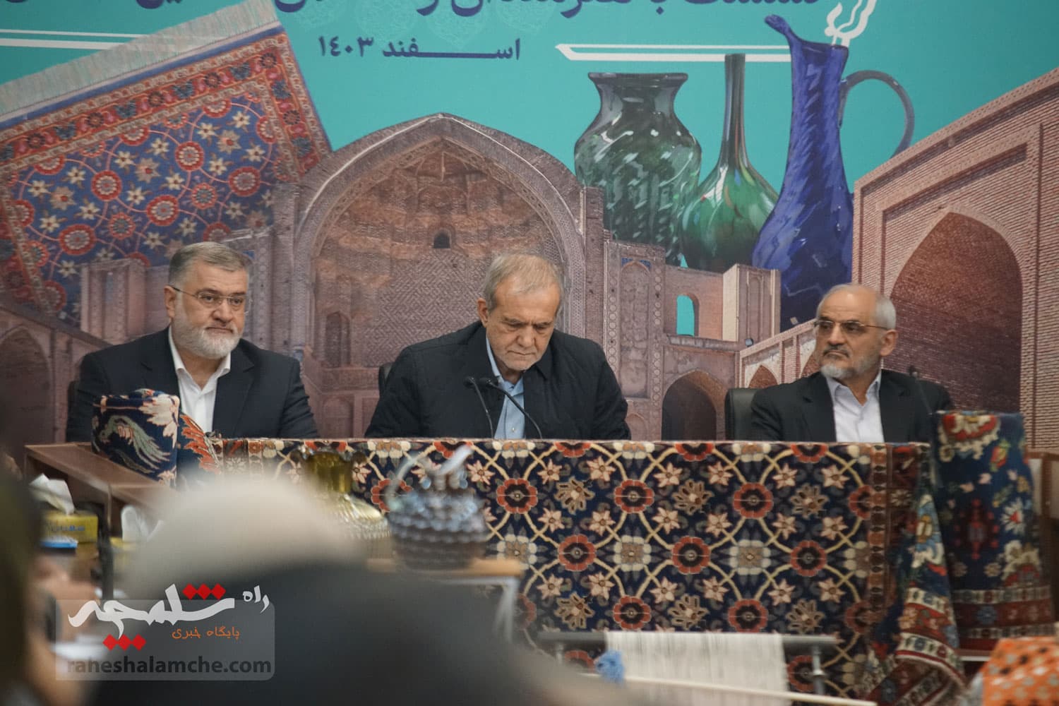گزارش تصویری کامل سفر پزشکیان جنوب شرق تهران — تصویر 144
