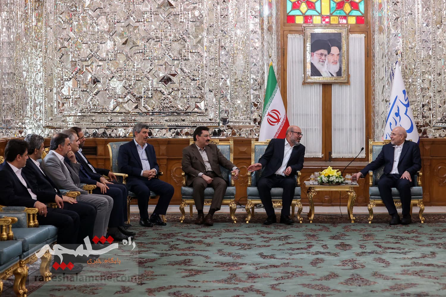 دیدار نوروزی قالیباف با مسئولان نظام +تصاویر — تصویر 23