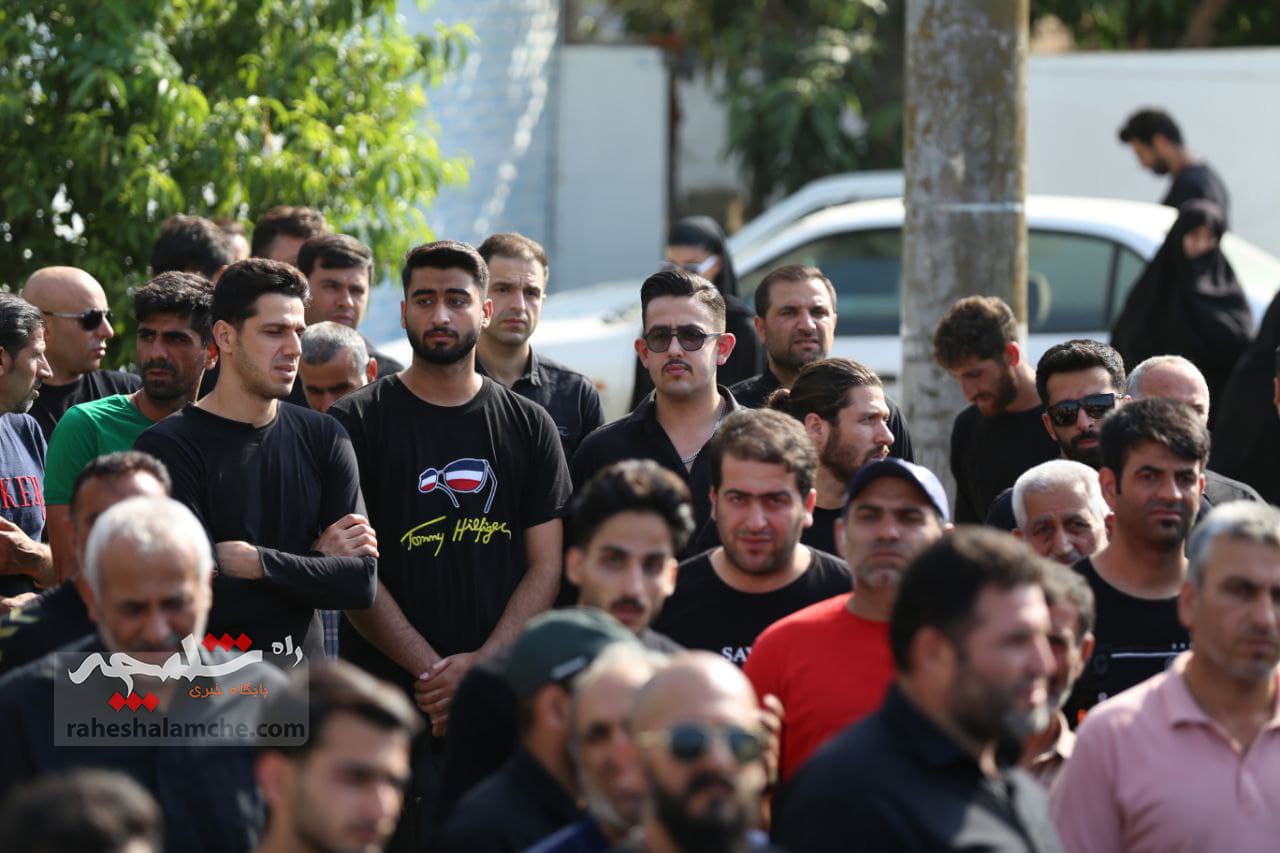 مراسم تشییع بازیکن تیم شهرداری همدان برگزار شد +تصاویر و فیلم — تصویر 4