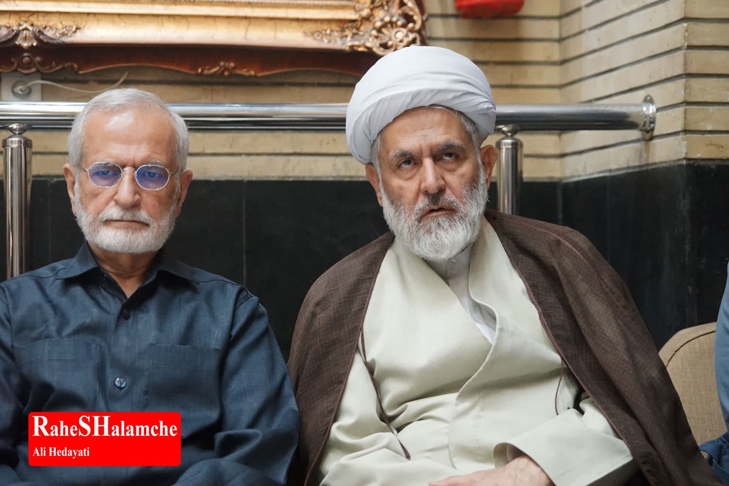 چه کسانی در مراسم ترحیم مادر حداد عادل بودند؟ +تصاویر — تصویر 14