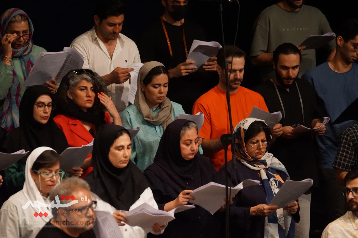 تمرین ارکستر سمفونیک در تالار وحدت تهران +تصاویر — تصویر 21
