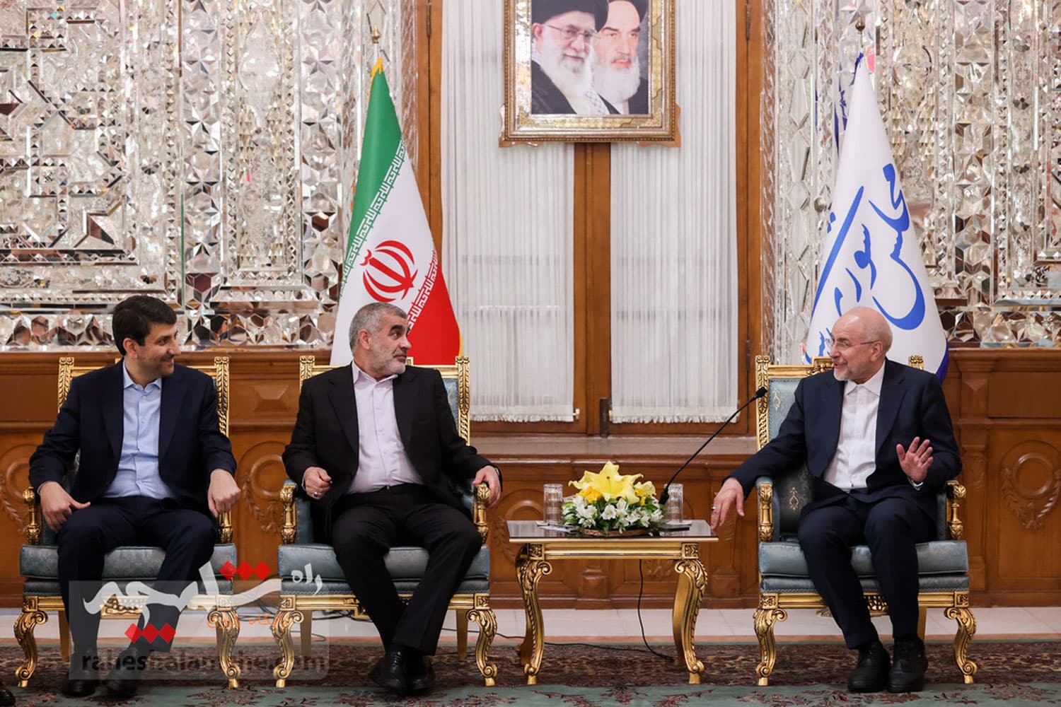 دیدار نوروزی قالیباف با مسئولان نظام +تصاویر — تصویر 28