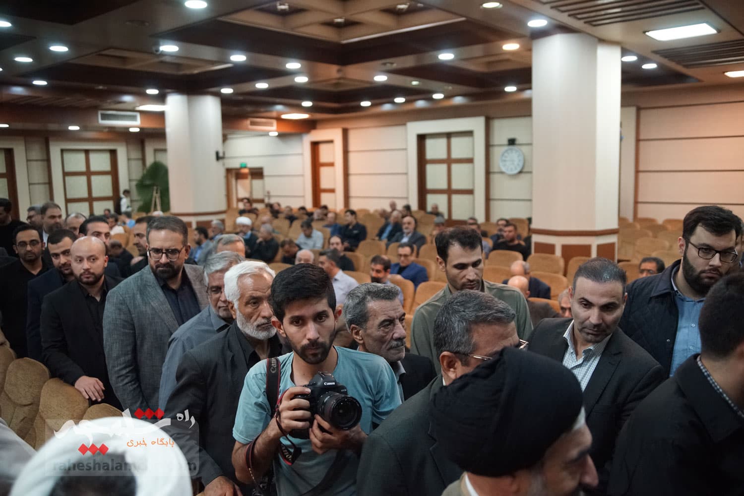 گزارش تصویری اختصاصی راه شلمچه از مراسم ختم حاج حبیبالله پورمحمدی — تصویر 84