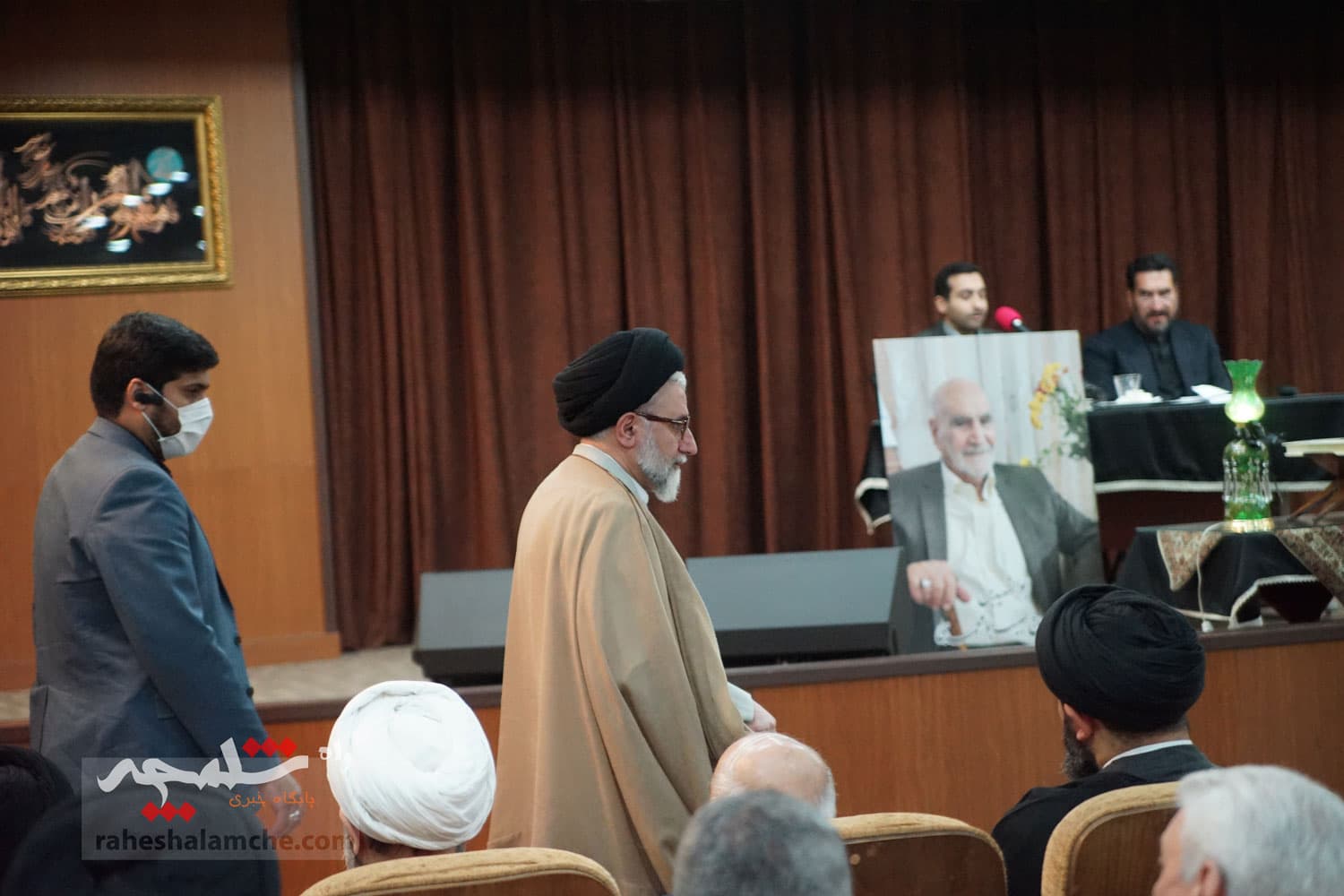 گزارش تصویری اختصاصی راه شلمچه از مراسم ختم حاج حبیبالله پورمحمدی — تصویر 87