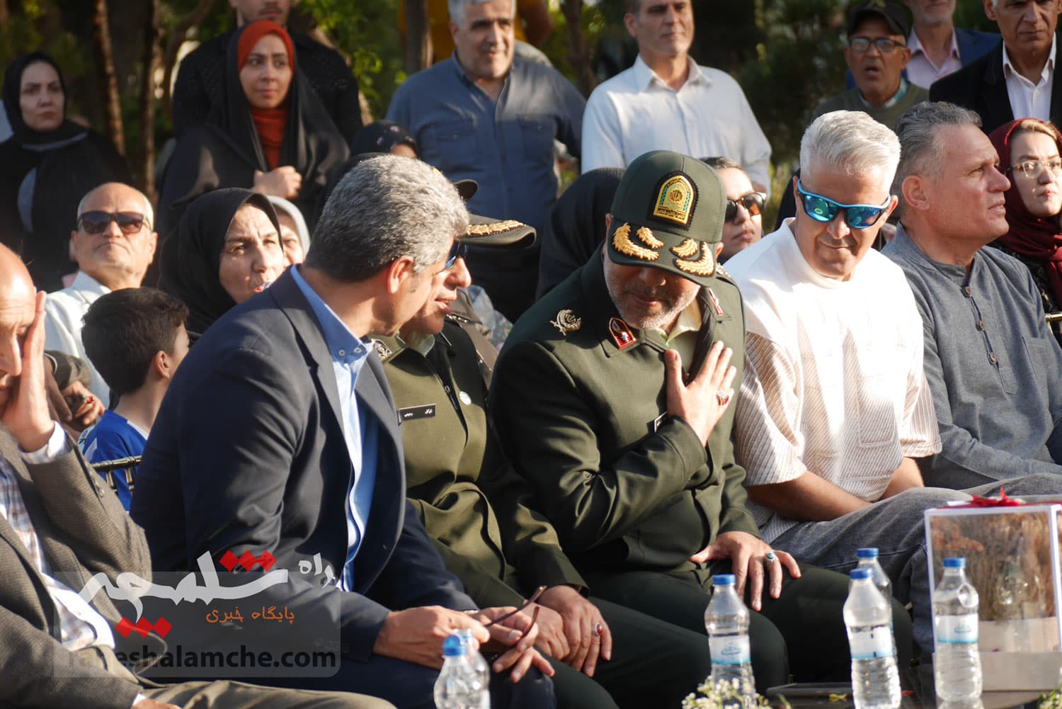 مراسم استقبال از کوهنوردان اورست در چشمهعلی شهر ری +تصاویر — تصویر 48