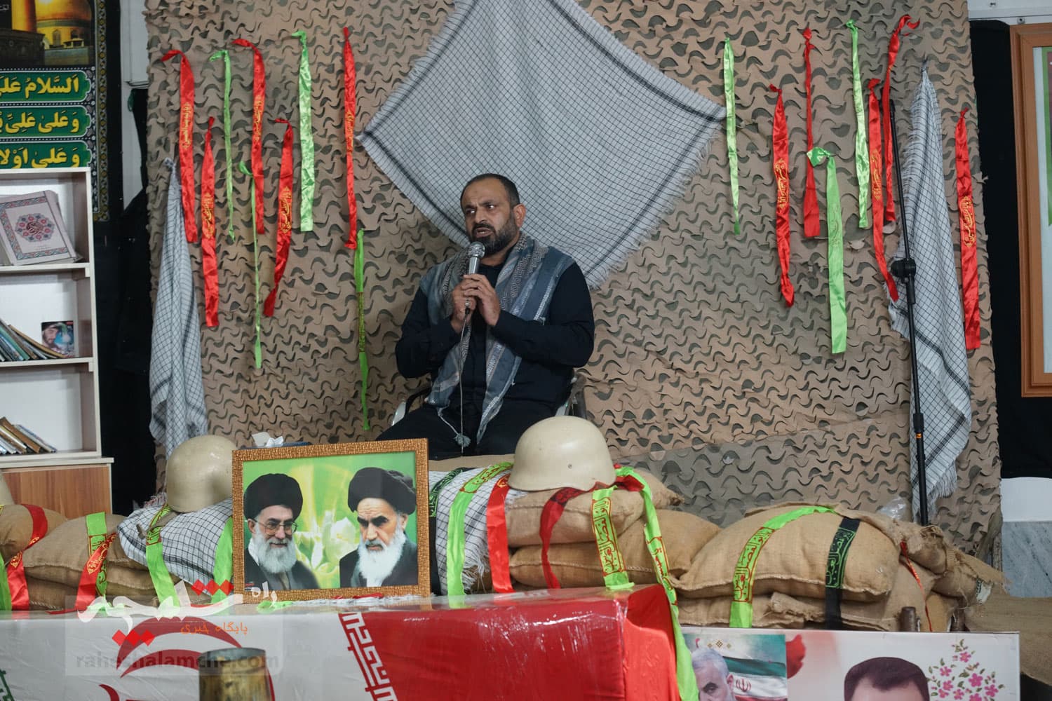 برگزاری یادواره شهدا در روستایی که فقط یک شهید مفقودالاثر دارد +تصاویر — تصویر 88