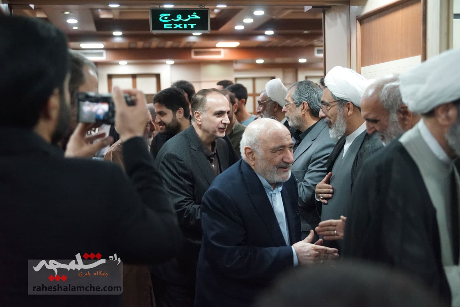 گزارش تصویری اختصاصی راه شلمچه از مراسم ختم حاج حبیبالله پورمحمدی — تصویر 94