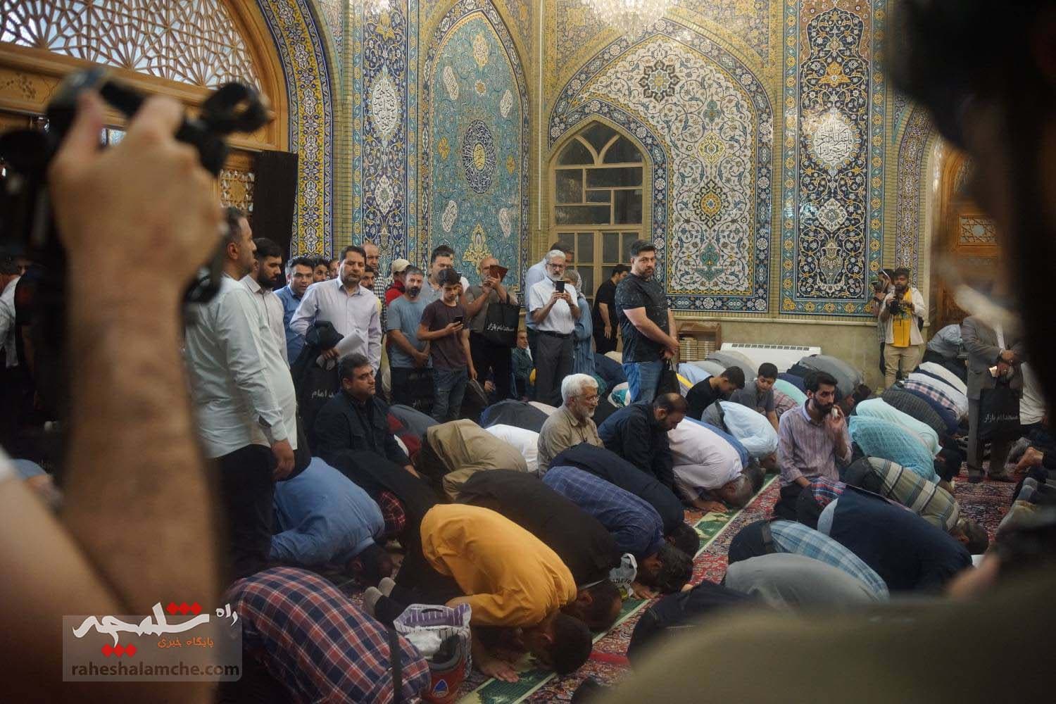 سعید جلیلی به بازار بزرگ تهران رفت +تصاویر — تصویر 21