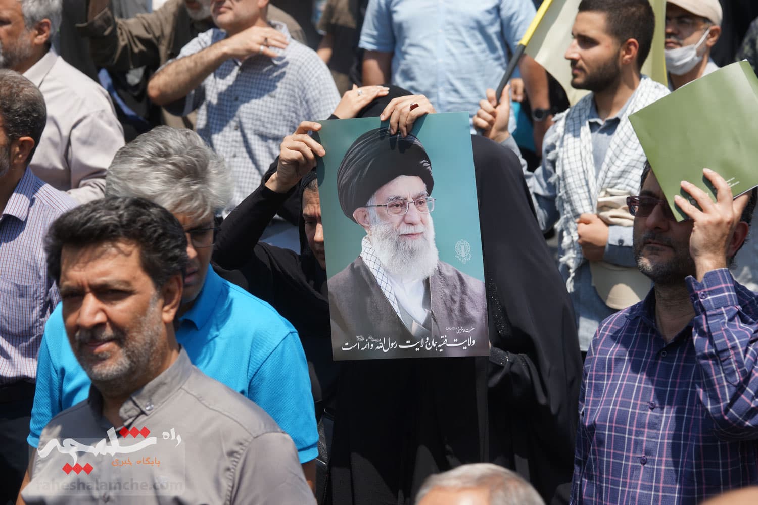 تجمع مردم تهران در محکومیت اقدام رژیم پلید صهیونیستی +تصاویر — تصویر 44