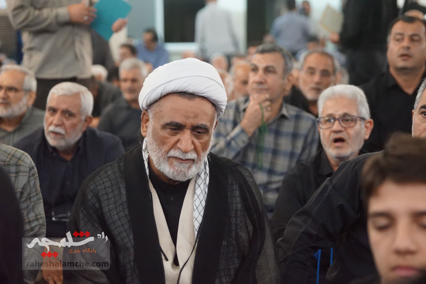 مراسم چهلمین روز شهادت سپهبد غلامعلی رشید برگزار شد +تصاویر — تصویر 19