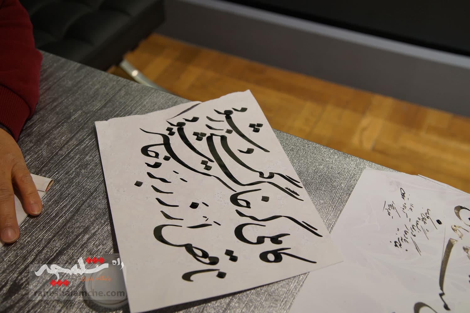 نمایشگاه آثار استاد «عمادالکتاب» افتتاح شد +تصاویر — تصویر 70