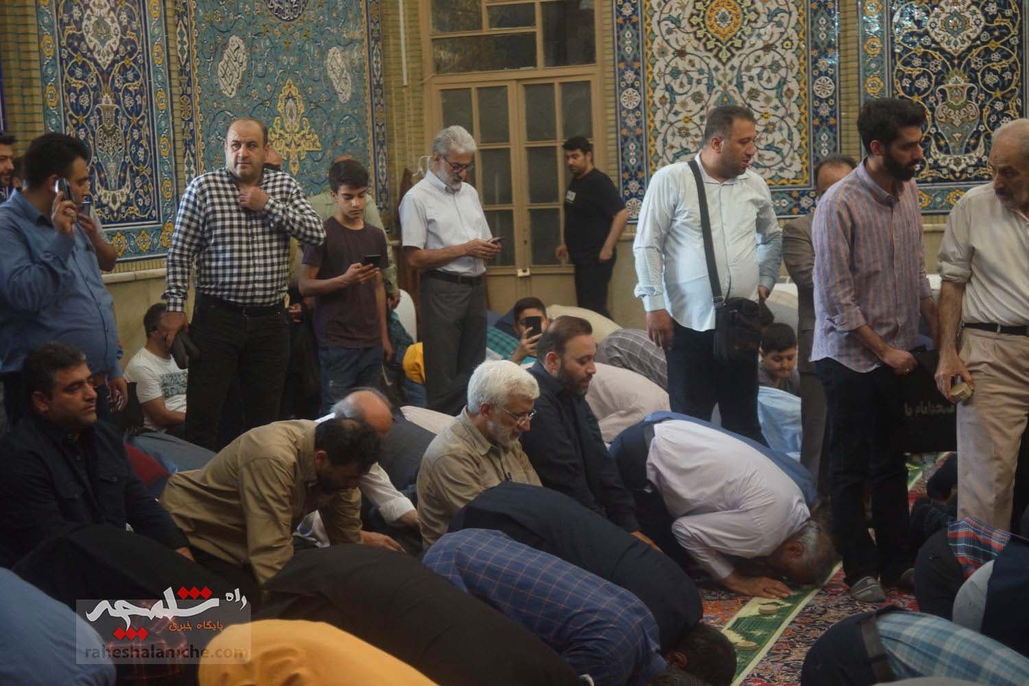 سعید جلیلی به بازار بزرگ تهران رفت +تصاویر — تصویر 31