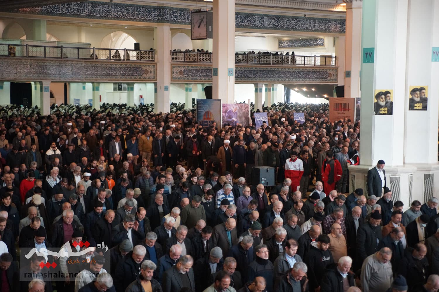 نماز جمعه تهران در آستانه ماه مبارک رمضان برگزار شد +تصاویر — تصویر 80