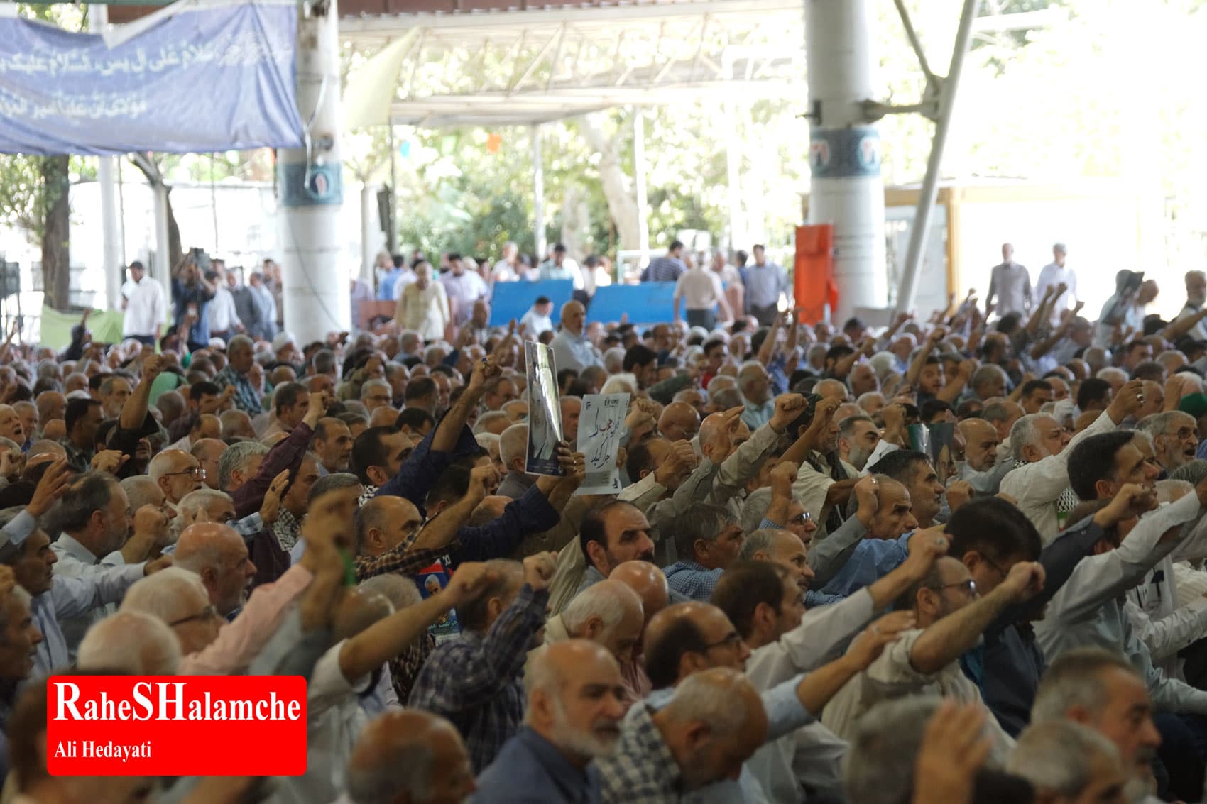 آخرین نماز جمعه تابستان در پایتخت برگزار شد +تصاویر — تصویر 44