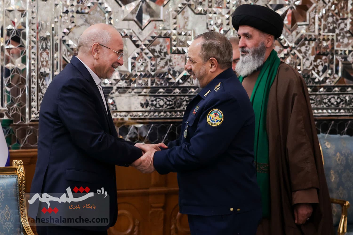 دیدار نوروزی قالیباف با مسئولان نظام +تصاویر — تصویر 2