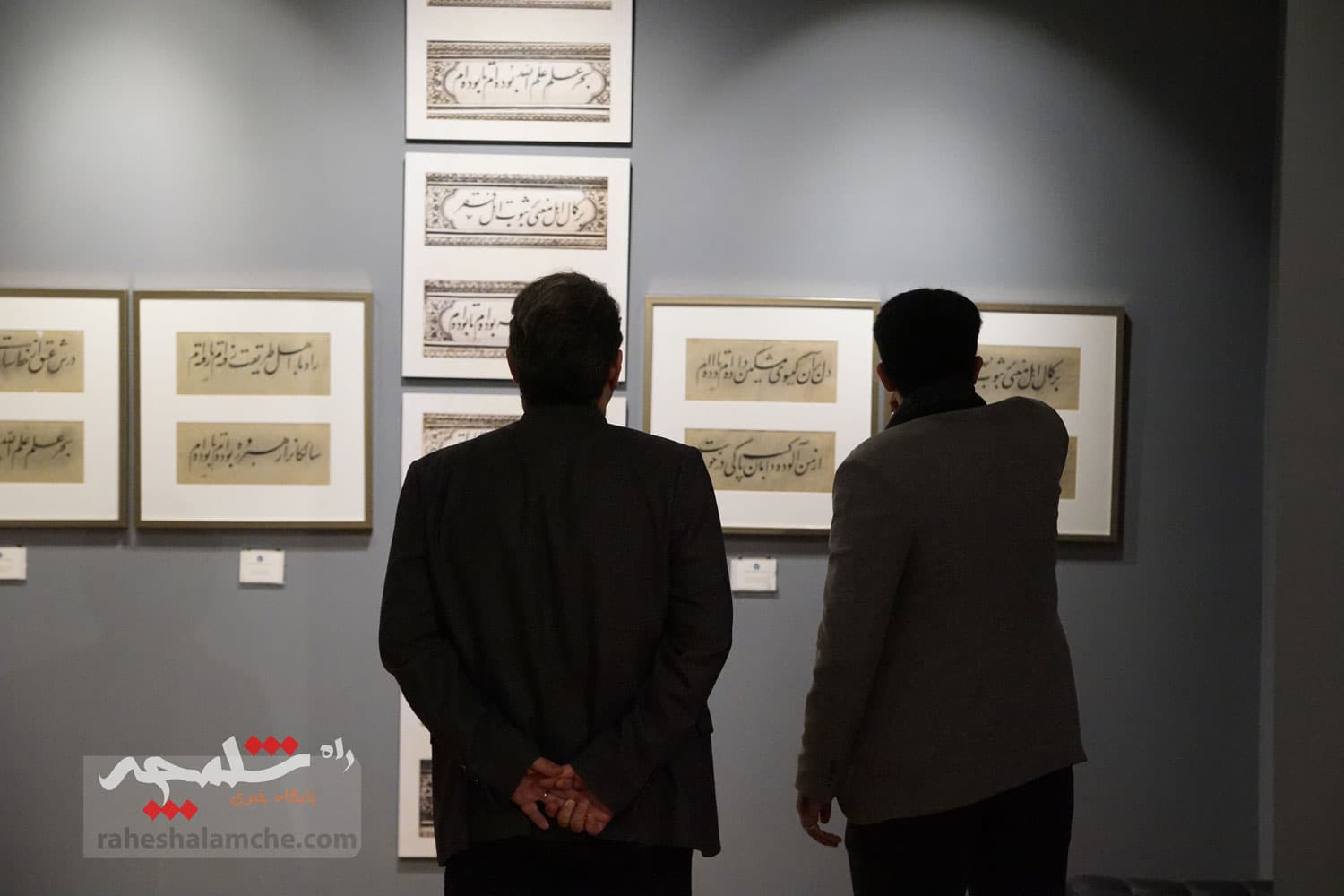 نمایشگاه آثار استاد «عمادالکتاب» افتتاح شد +تصاویر — تصویر 51