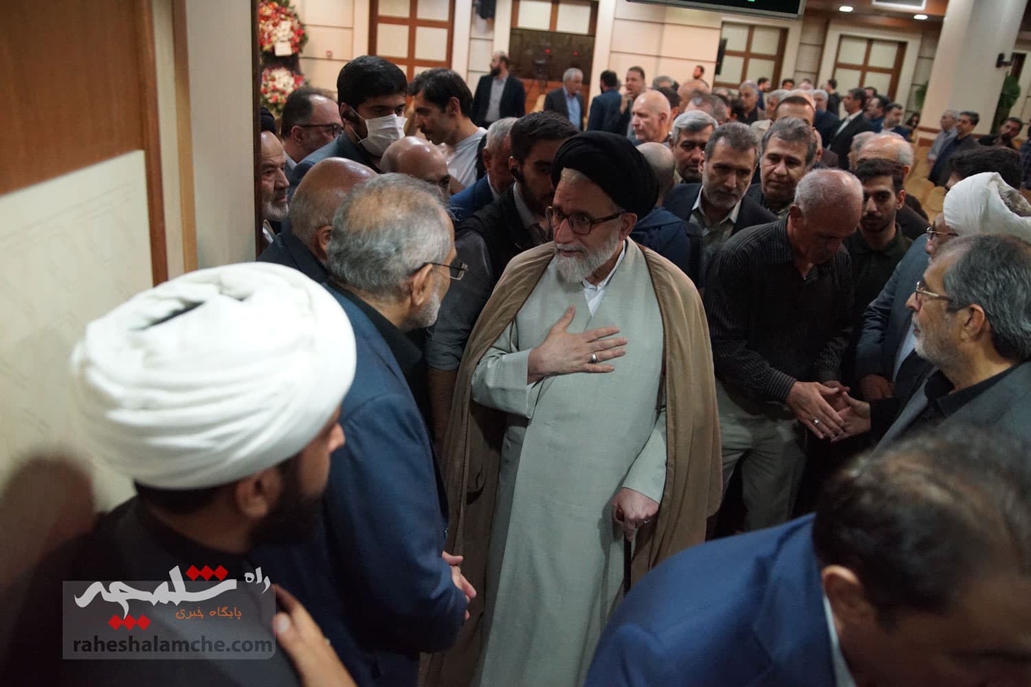 گزارش تصویری اختصاصی راه شلمچه از مراسم ختم حاج حبیبالله پورمحمدی — تصویر 112