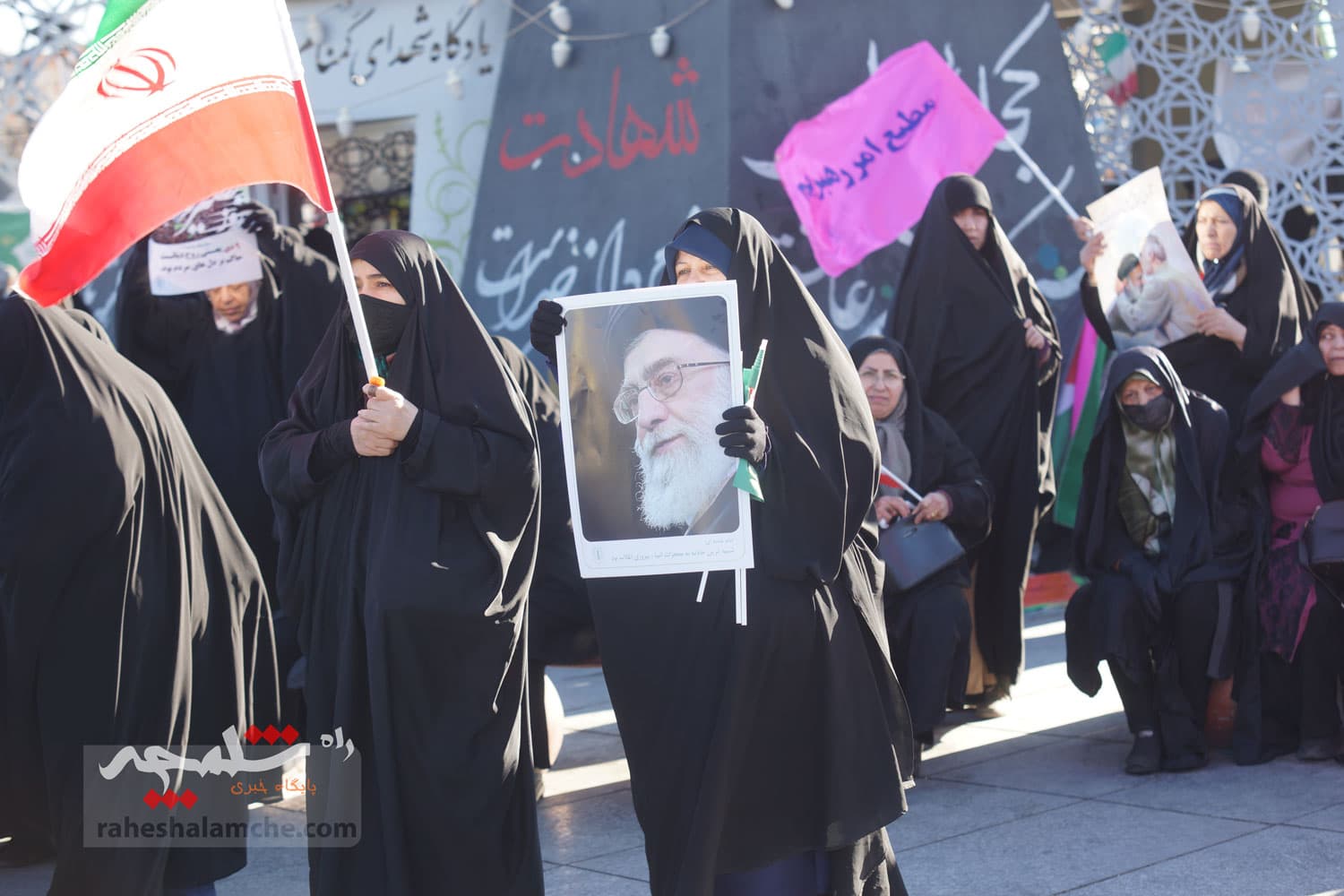 گزارش تصویری اختصاصی راه شلمچه از مراسم یومالله 9 دی در تهران — تصویر 5