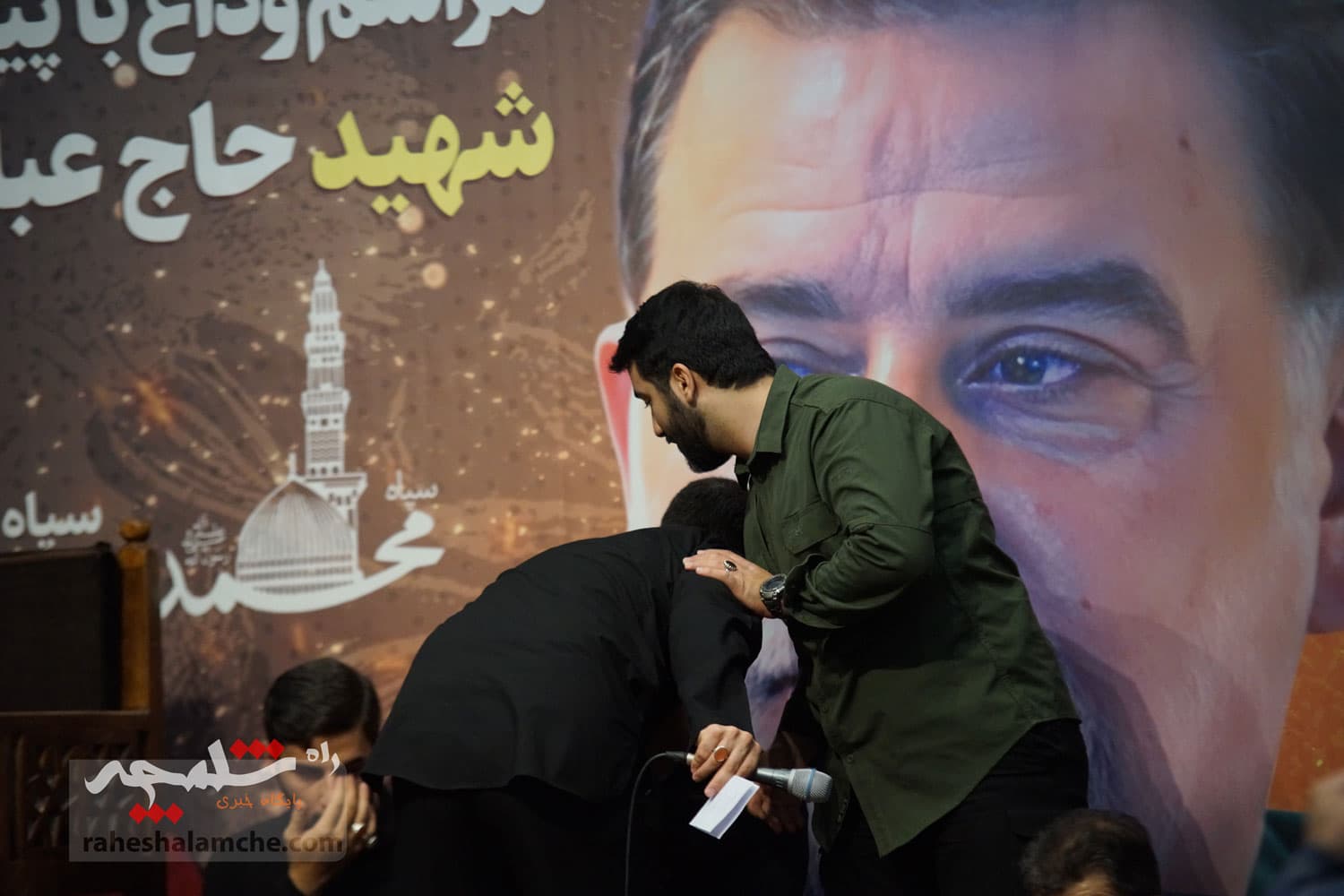 وداع باشکوه با پیکر مطهر شهید راه قدس +تصاویر — تصویر 33