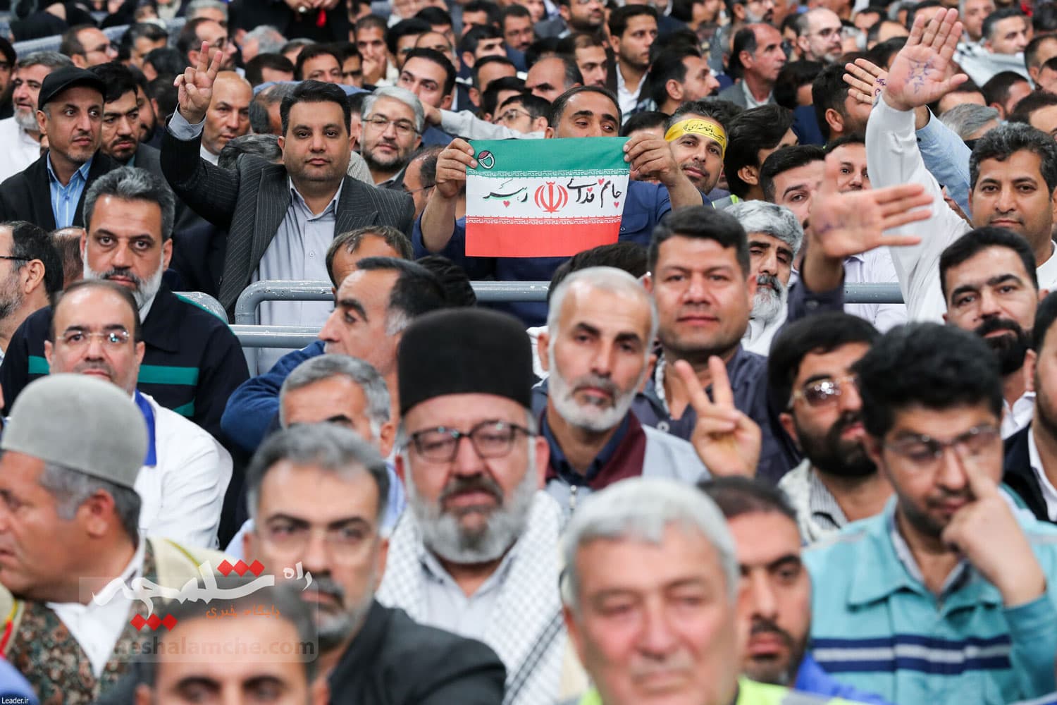 دیدار هزاران کارگر با رهبر انقلاب +تصاویر — تصویر 42