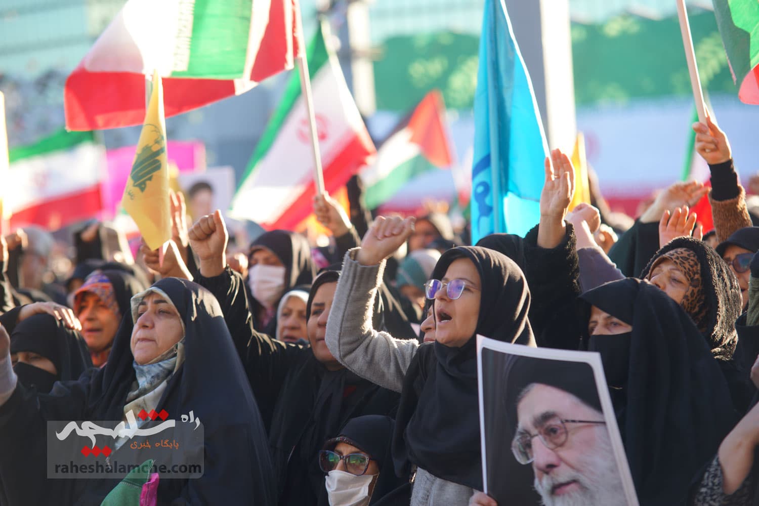 گزارش تصویری اختصاصی راه شلمچه از مراسم یومالله 9 دی در تهران — تصویر 50
