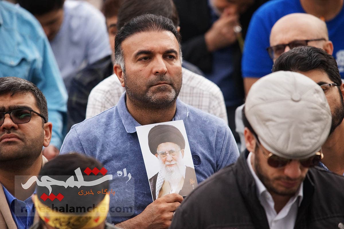گزارش تصویری نماز عید فطر در مصلی امام خمینی(ره) تهران(2) — تصویر 34