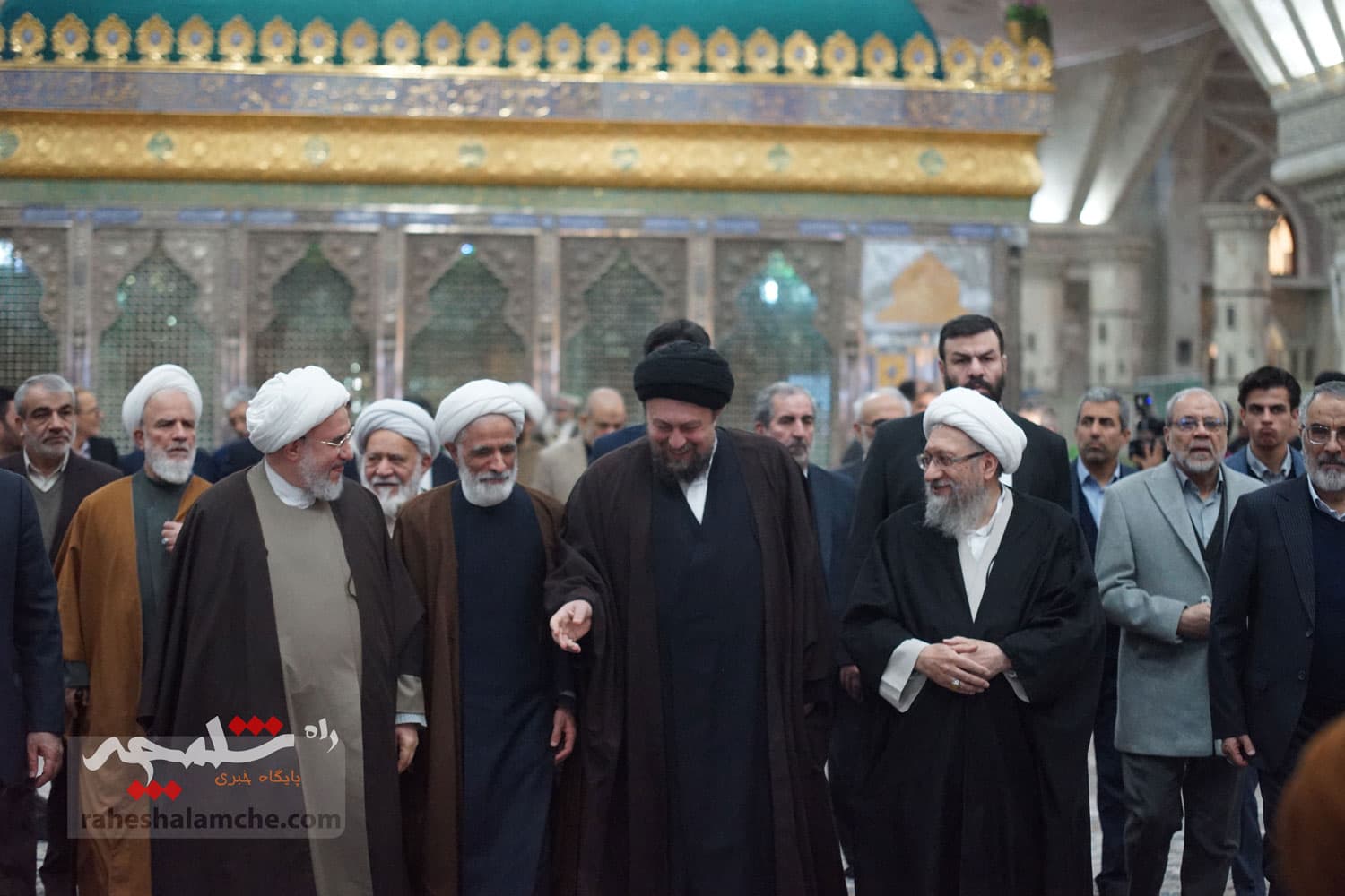 تجدید میثاق اعضای مجمع تشخیص با آرمانهای امام راحل +تصاویر — تصویر 79